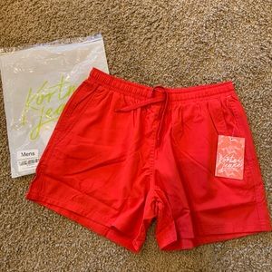 *NEW* Kortni Jeane Men’s Swim Shorts in Red